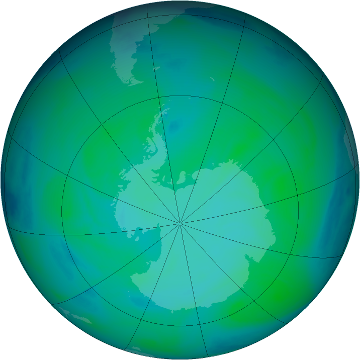 Ozone Map 2004-12-26